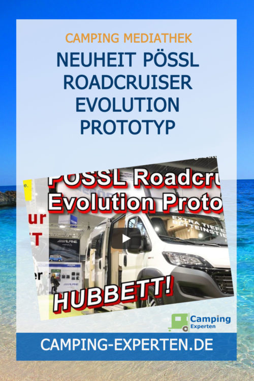 Neuheit Pössl Roadcruiser Evolution Prototyp