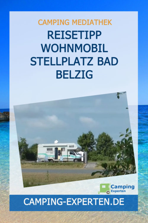 Reisetipp Wohnmobil Stellplatz Bad Belzig Brandenburg