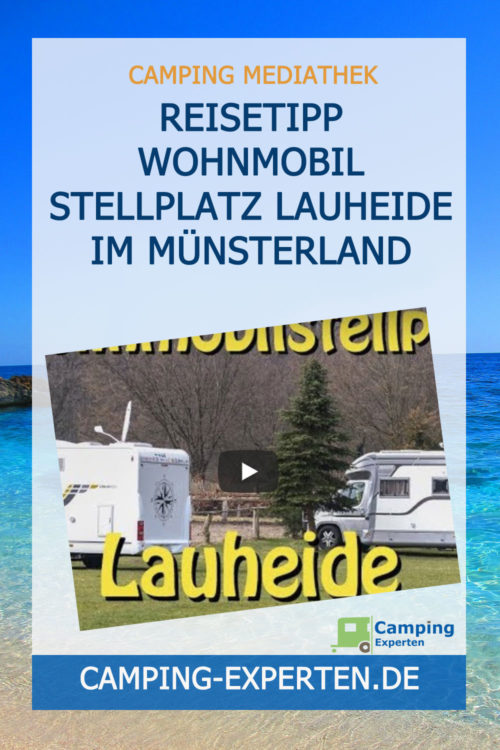 Reisetipp Wohnmobil Stellplatz Lauheide im Münsterland