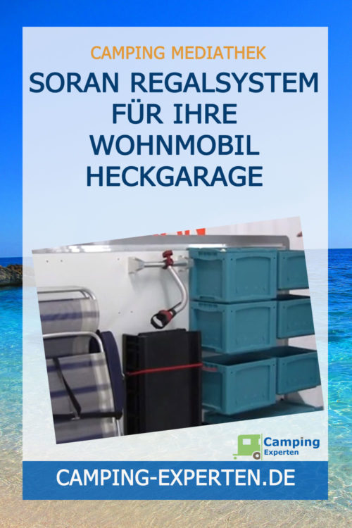 SORAN Regalsystem für Ihre Wohnmobil Heckgarage