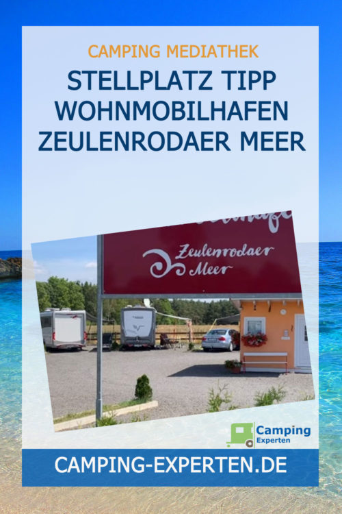 Stellplatz Tipp Wohnmobilhafen Zeulenrodaer Meer