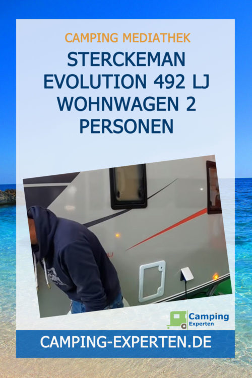 Sterckeman Evolution 492 LJ Wohnwagen 2 Personen