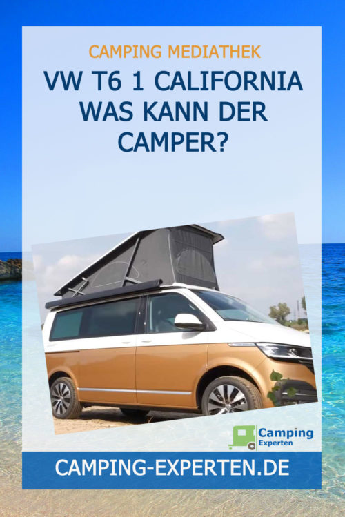 VW T6 1 California Was kann der Camper?