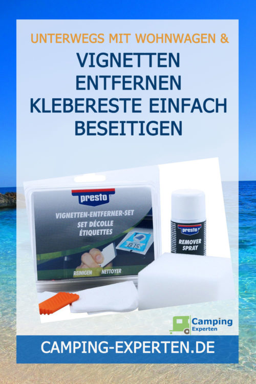 Vignetten entfernen Klebereste einfach beseitigen