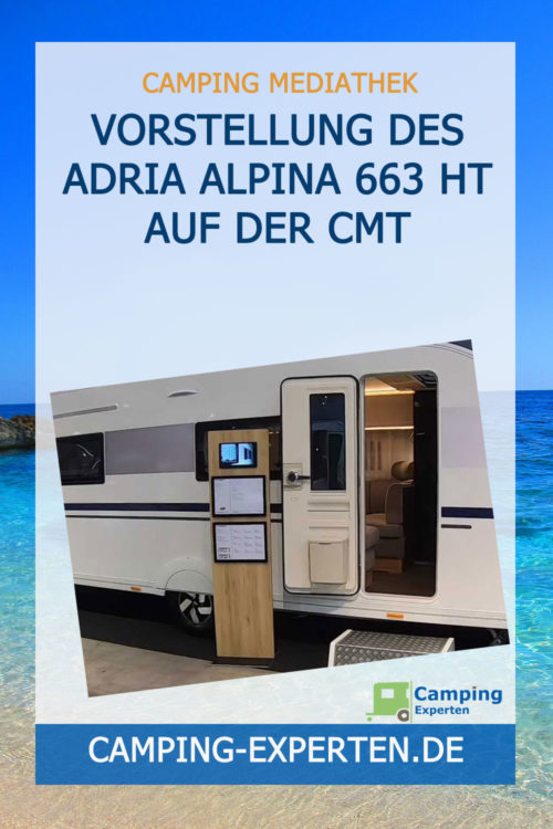 Vorstellung des Adria Alpina 663 HT auf der CMT