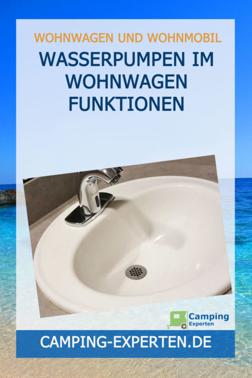 Wasserpumpen im Wohnwagen Funktionen