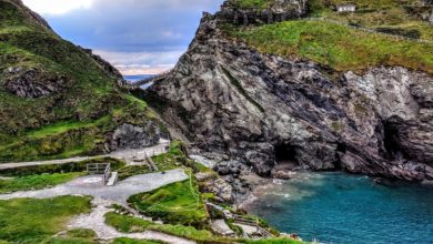 Wohnmobil Rundreise Cornwall - schroffe Felsen & malerische Dörfer