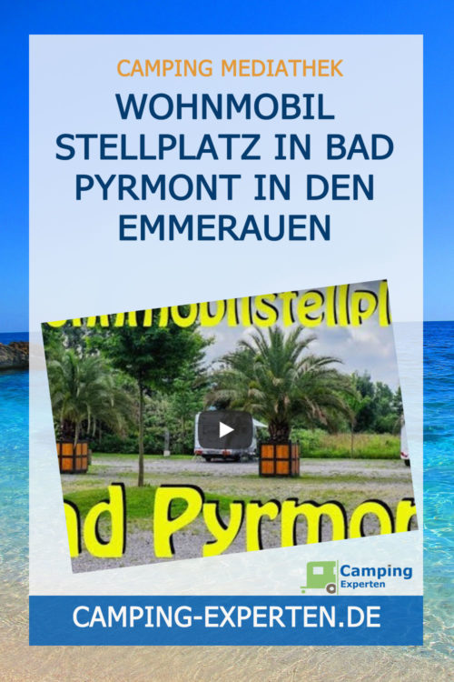 Wohnmobil Stellplatz in Bad Pyrmont in den Emmerauen