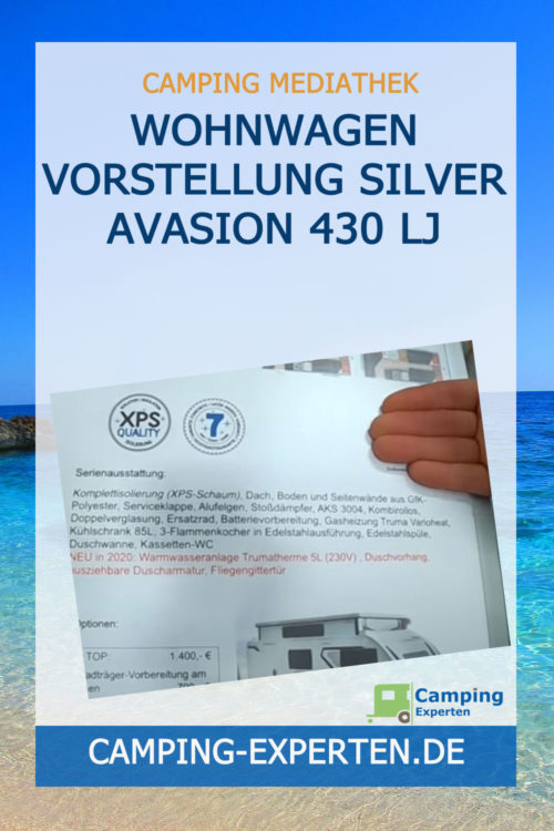 Wohnwagen Vorstellung Silver Avasion 430 LJ