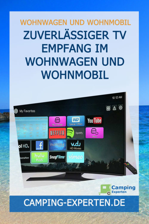 Zuverlässiger TV Empfang im Wohnwagen und Wohnmobil